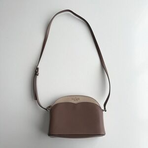 Kate Spade New York Peyton Dome‎ Colorblock Blush Mauve Crossbody Bag Purse